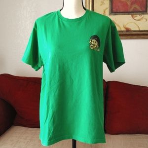Creatures Men's Coven T-shirt Kelly Green Size M